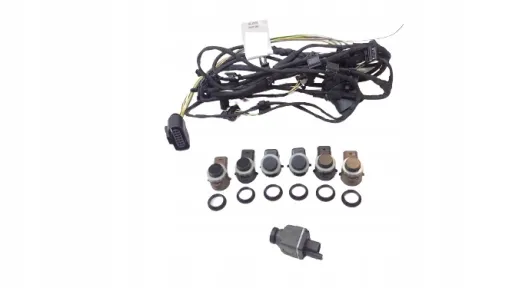 НОВЫЙ ЖГУТ ПРОВОДОВ 6 PDC AUDI Q5 80A971095AQ + ДАТЧИКИ + КАМЕРА 5Q0980546A + КОМПЛЕКТ