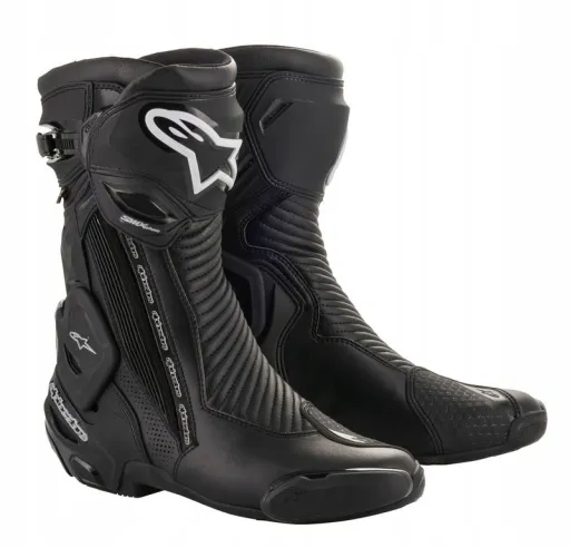 МОТОЦИКЛЕТНЫЕ БОТИНКИ ALPINESTARS SMX PLUS V2 GORE-TEX BLACK 46