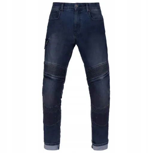 Мотоциклетні джинсові штани Broger Ohio Tapered Fit Raw Navy