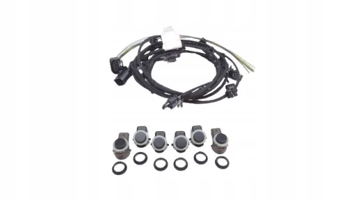 НОВЫЙ ЖГУТ 6 ДАТЧИКОВ PDC AUDI A4 8W0971095J + ДАТЧИКИ 5Q0 + КОМПЛЕКТ