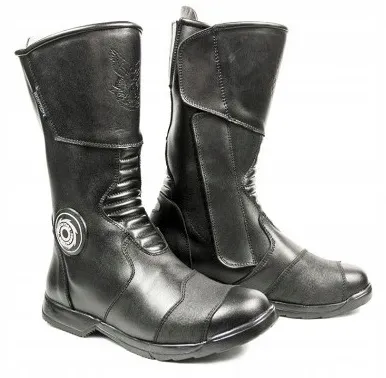 ПОЛЬСЬКІ ШКІРЯНІ МОТОЦИКЛЕТНІ ЧОБОТИ ДЛЯ ТУРИЗМУ, ВОДОНЕПРОНИКНІ RACEBOOTS ZW1