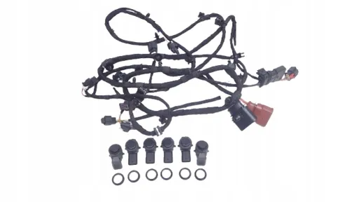 НОВЫЙ ЖГУТ ПРОВОДОВ 6 PDC РАДАР КАМЕРА VW PASSAT 3J0971095AA + ДАТЧИКИ