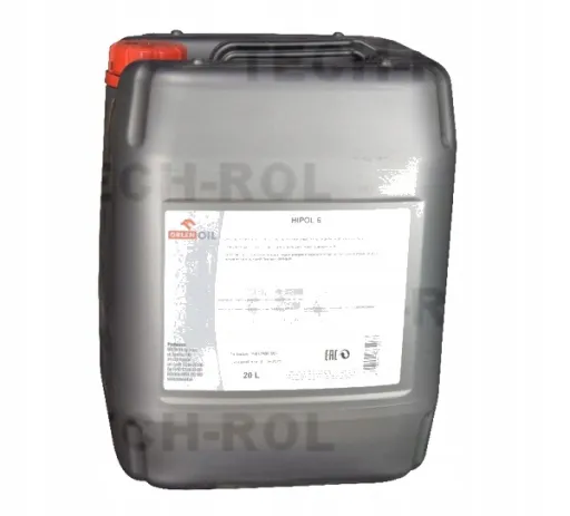 Масло трансмиссионное Hipol 6 80W 17кг 20л Орлен
