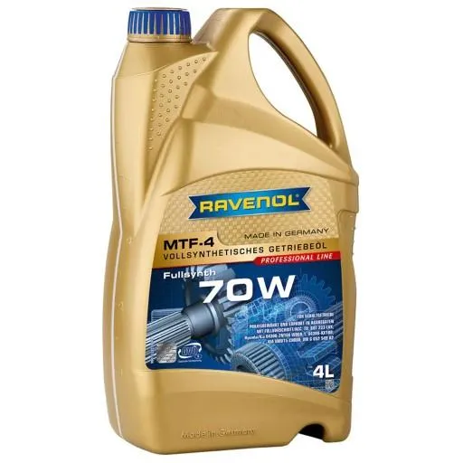 Трансмісійне масло ravenol mtf-4 sae 70w 4л